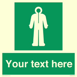 SH7289: Custom sign safe condition Survival clothing
