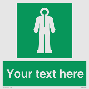 SH7289: Custom sign safe condition Survival clothing