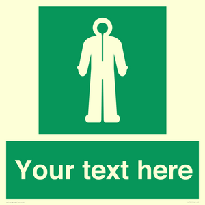 SH7289: Custom sign safe condition Survival clothing