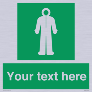 SH7289: Custom sign safe condition Survival clothing