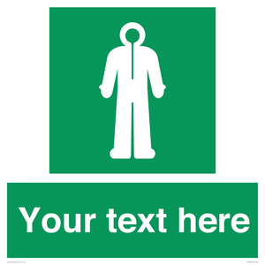SH7289: Custom sign safe condition Survival clothing