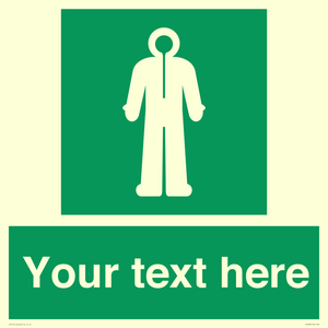 SH7289: Custom sign safe condition Survival clothing