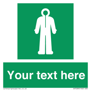SH7289: Custom sign safe condition Survival clothing