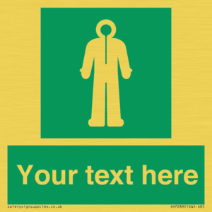 SH7289: Custom sign safe condition Survival clothing