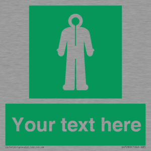 SH7289: Custom sign safe condition Survival clothing