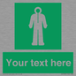 SH7289: Custom sign safe condition Survival clothing