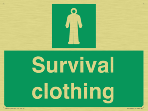 SH7299: Survival clothing