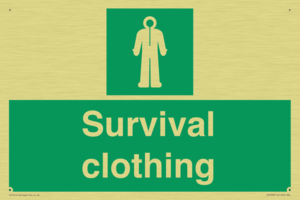 SH7299: Survival clothing
