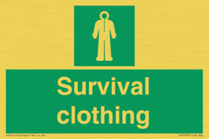 SH7299: Survival clothing