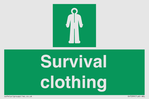 SH7299: Survival clothing