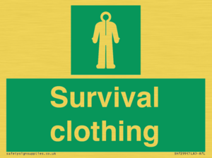 SH7299: Survival clothing