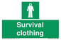 SH7299: Survival clothing