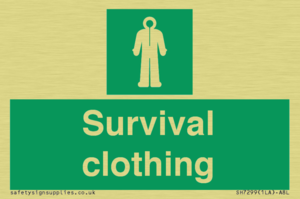 SH7299: Survival clothing