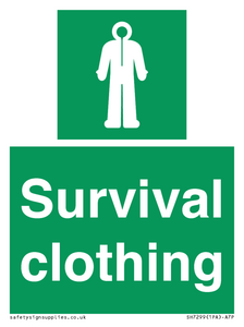 SH7299: Survival clothing