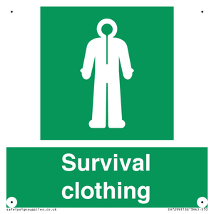 SH7299: Survival clothing