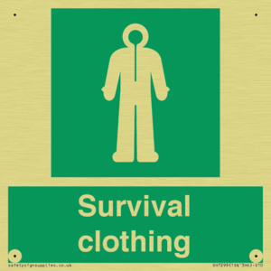 SH7299: Survival clothing