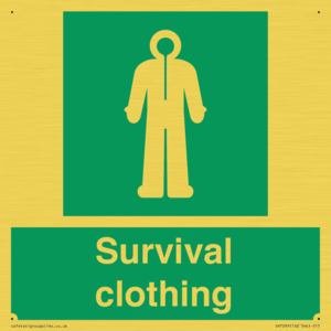 SH7299: Survival clothing