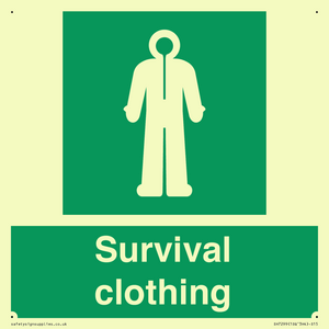 SH7299: Survival clothing