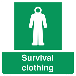 SH7299: Survival clothing
