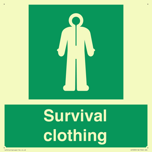 SH7299: Survival clothing