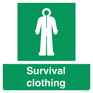SH7299: Survival clothing