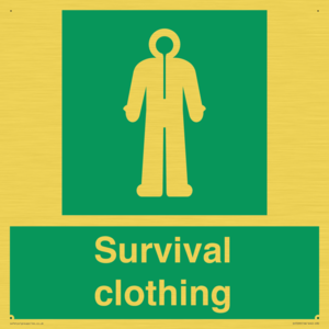 SH7299: Survival clothing
