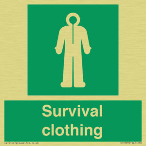 SH7299: Survival clothing