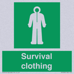 SH7299: Survival clothing