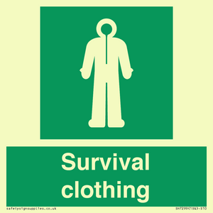 SH7299: Survival clothing