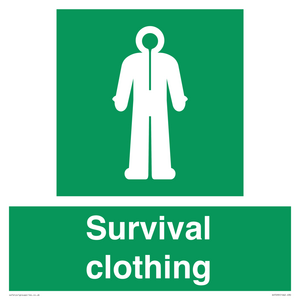 SH7299: Survival clothing