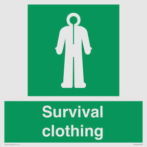 SH7299: Survival clothing