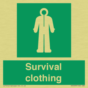 SH7299: Survival clothing
