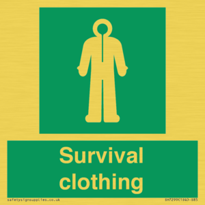SH7299: Survival clothing