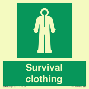 SH7299: Survival clothing