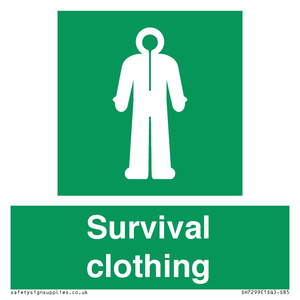 SH7299: Survival clothing