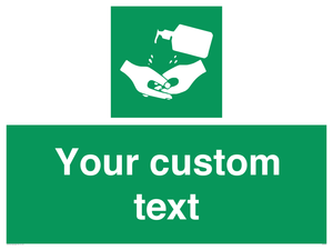 SH7313: Custom Safe Condition Hand sanitiser