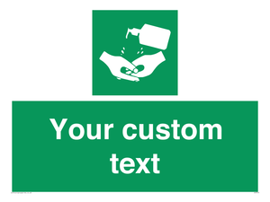 SH7313: Custom Safe Condition Hand sanitiser