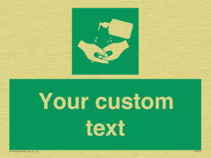 SH7313: Custom Safe Condition Hand sanitiser