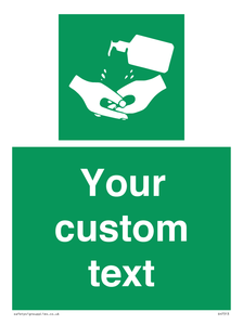 SH7313: Custom Safe Condition Hand sanitiser