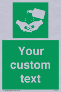 SH7313: Custom Safe Condition Hand sanitiser