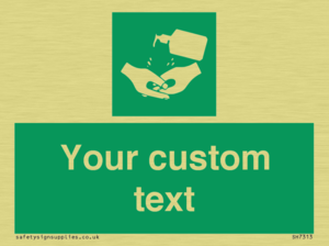 SH7313: Custom Safe Condition Hand sanitiser