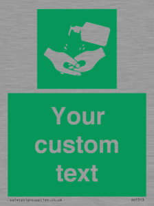 SH7313: Custom Safe Condition Hand sanitiser