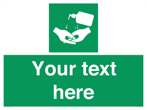 SH7313: Custom Safe Condition Hand sanitiser