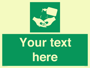 SH7313: Custom Safe Condition Hand sanitiser