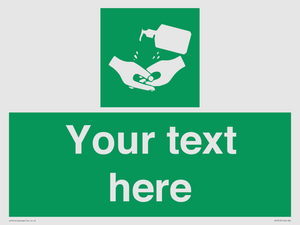 SH7313: Custom Safe Condition Hand sanitiser