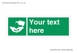 SH7313: Custom Safe Condition Hand sanitiser