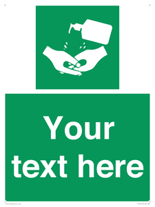 SH7313: Custom Safe Condition Hand sanitiser