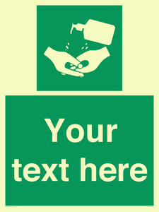 SH7313: Custom Safe Condition Hand sanitiser