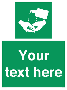 SH7313: Custom Safe Condition Hand sanitiser