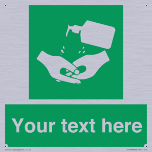 SH7313: Custom Safe Condition Hand sanitiser